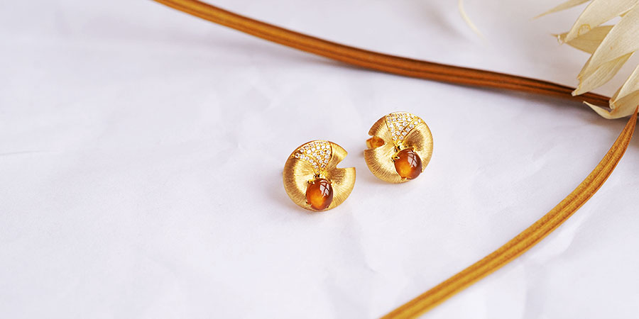 翡翠耳钉【子炎珠宝】